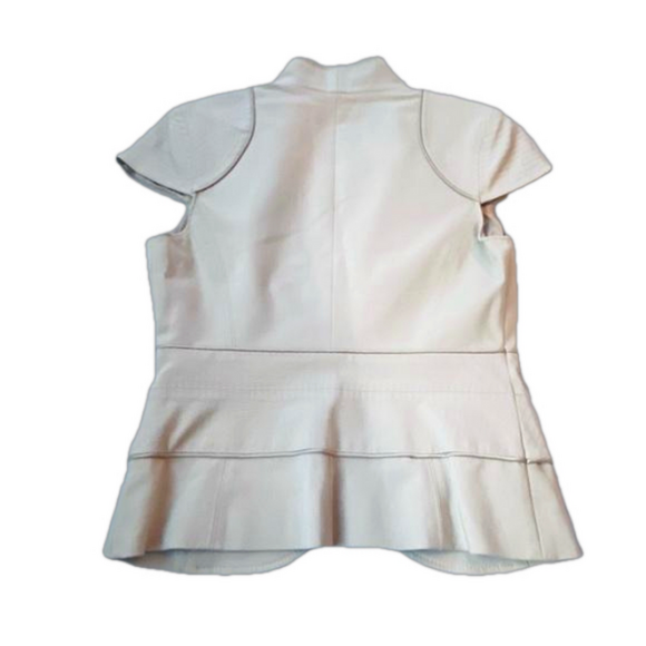 Marciano 2000’s y2k studded fitted zip up vest cap sleeves deep neckline Modal - Picture 10 of 13